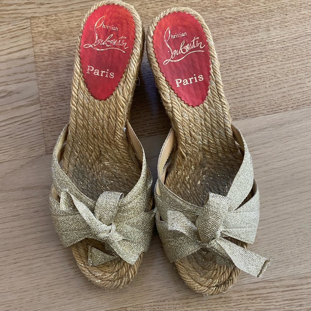Christian Louboutin sandals size 38